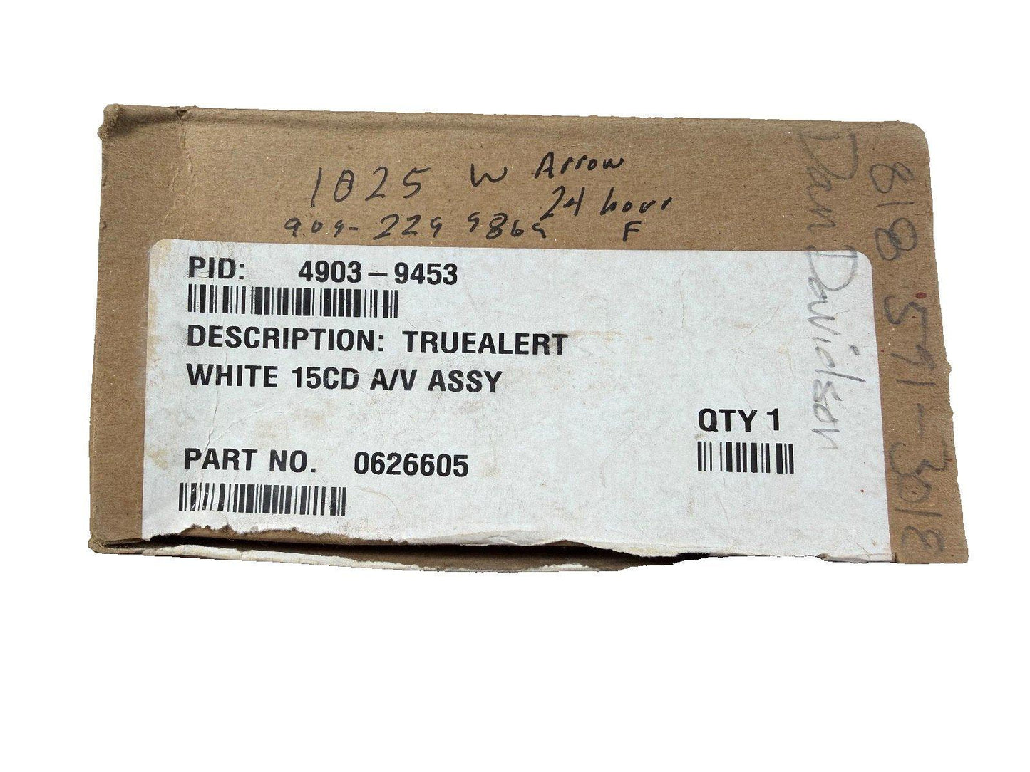Simplex 4903-9453 Fire Alarm Horn Strobe Wall White (NEW IN BOX)