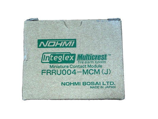 NOHMI Integlex Multicrest fire alarm system miniature contact module FRRU004-MCM(J) made in Japan