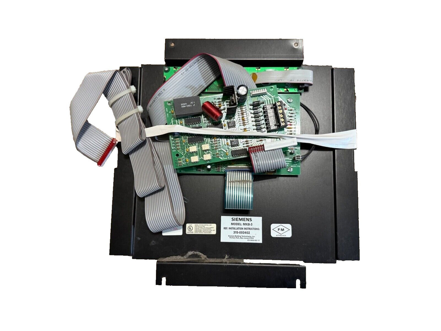 Siemens MKB-3 + ANN-1 500-893506 Fire Alarm Control Panel Annunciator Display