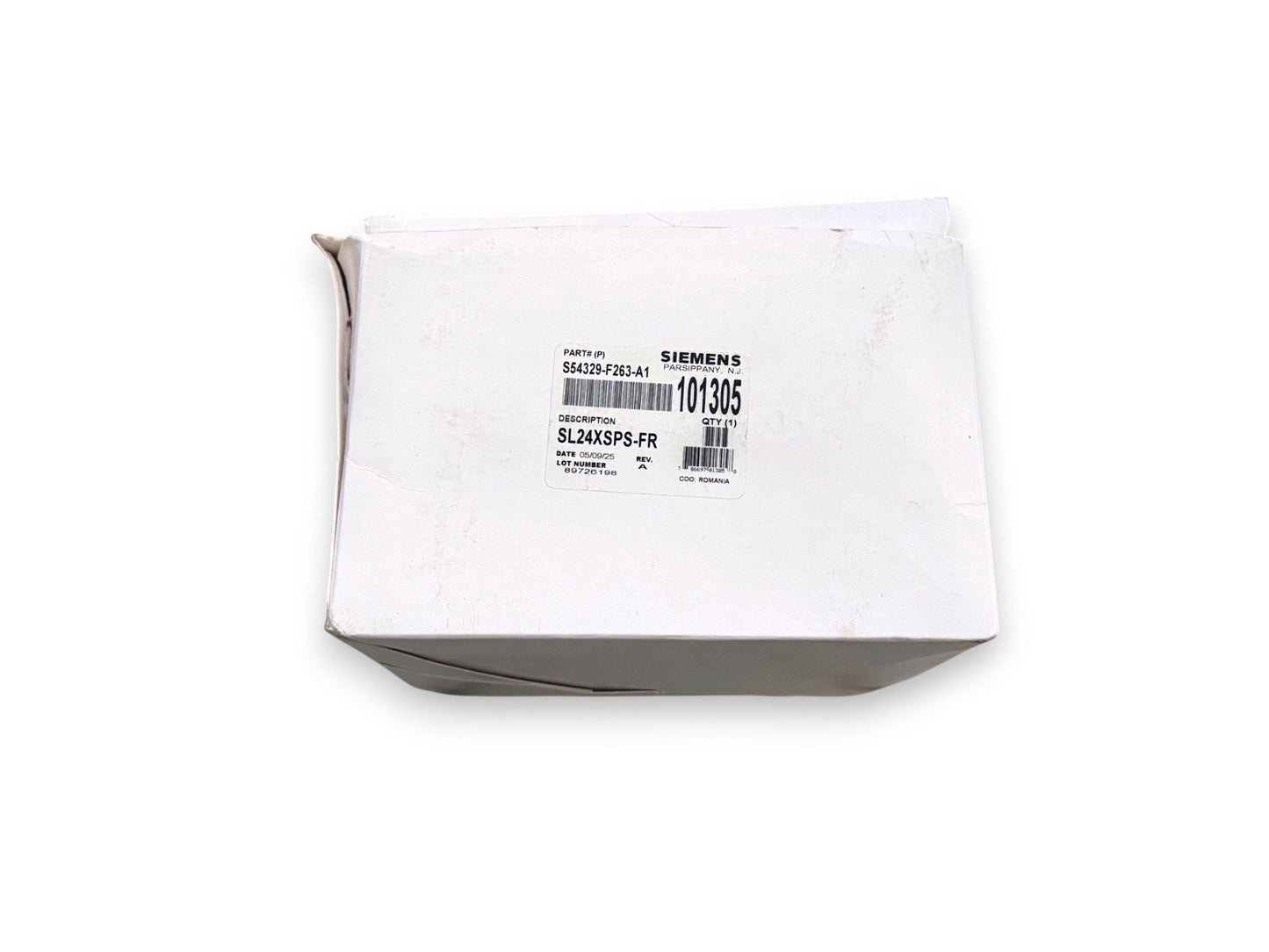 Siemens SL24XSPS-FR S54329-F63-A1 Fire Alarm WP Speaker Strobe Red (NEW IN BOX)