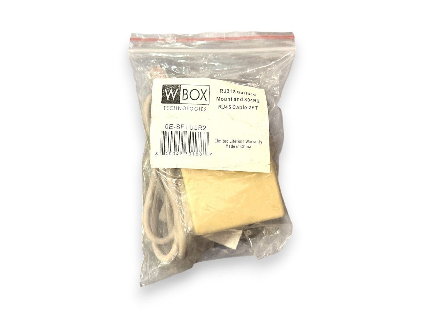 ADI Pro W Box Technologies 0E-SETULR2 RJ31X Surface Mount (NEW IN BOX)