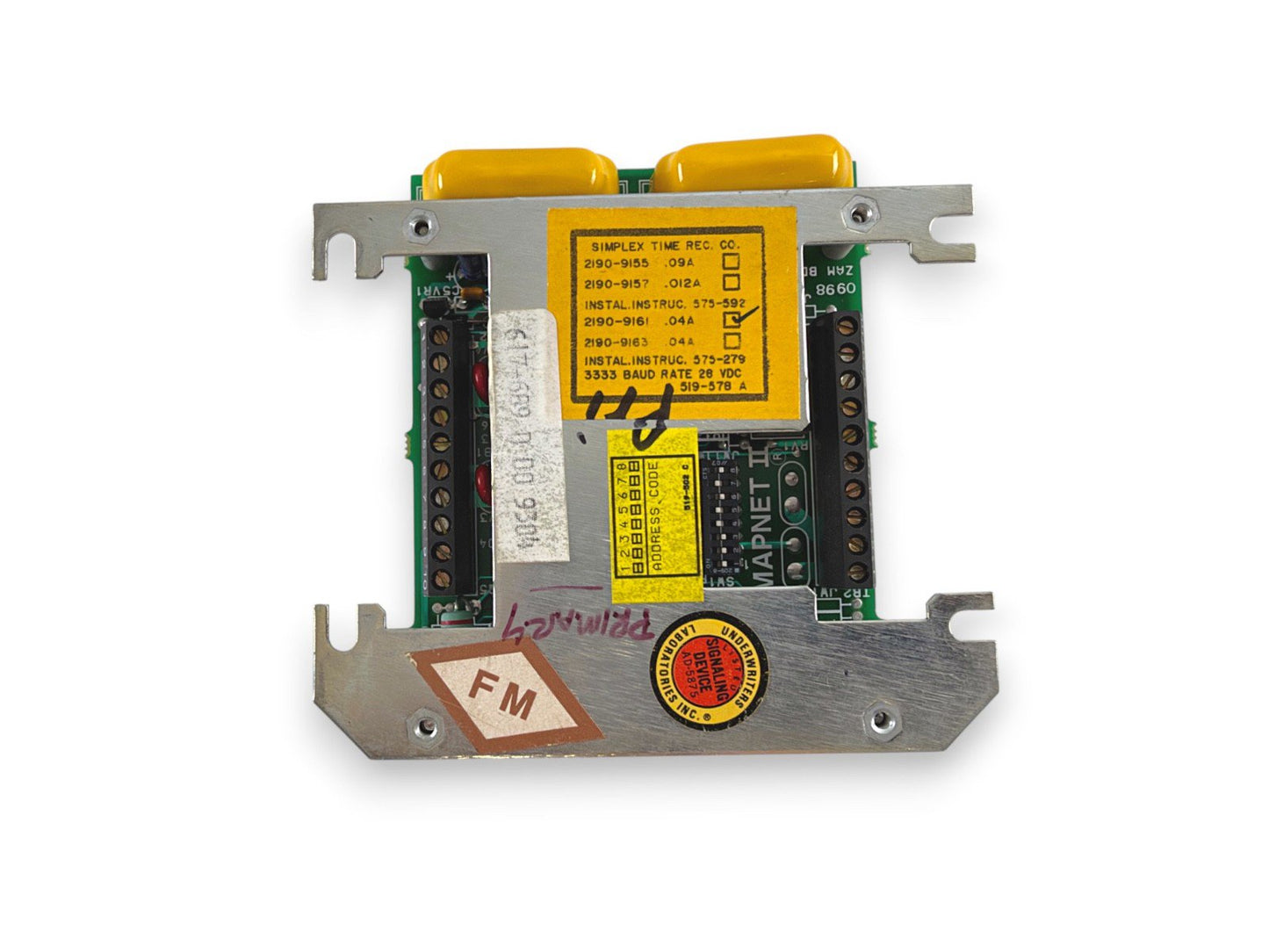 Simplex 2190-9161 Fire Alarm Signal ZAM Addressable Module