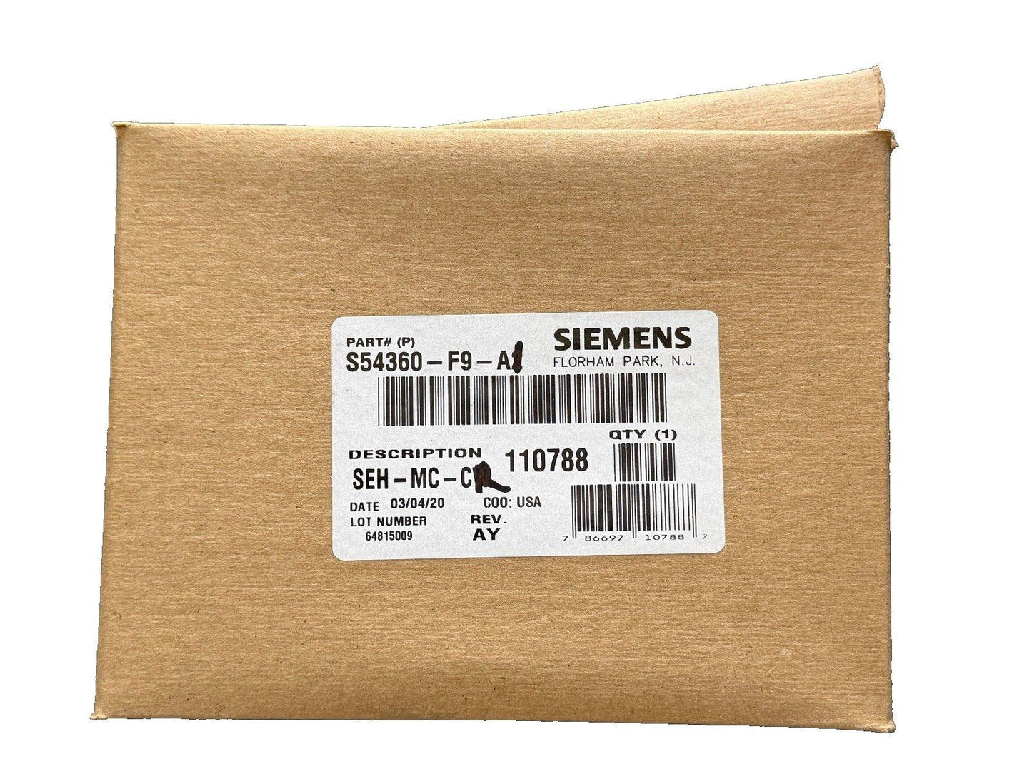 Siemens SEH-MC-CR S54360-F9-A1 Fire Alarm Speaker Strobe Red (NEW IN BOX)