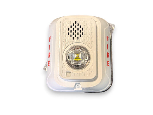 System Sensor P2WLED Fire Alarm Horn Strobe Wall White (NEW)