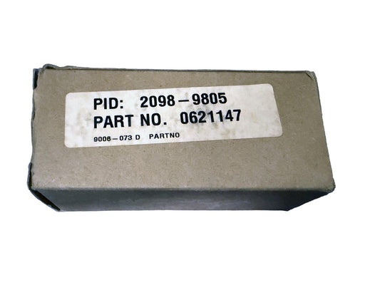 Fire alarm equipment part in cardboard box, PID 2098-9805, Part No. 0621147
