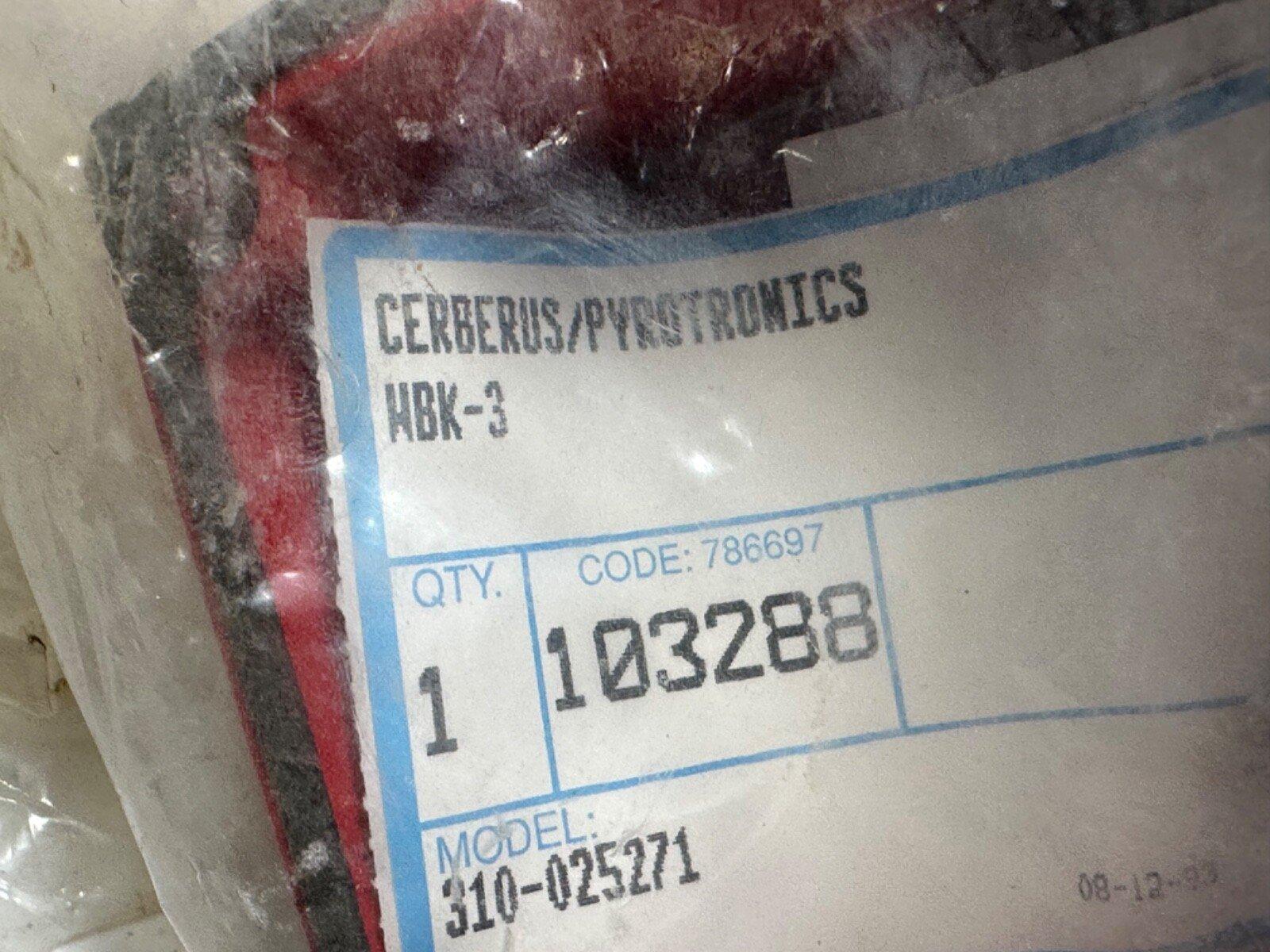 Cerberus Pyrotronics HBK-3 fire alarm component, model 310-025271, packaged for sale