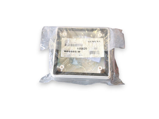 Siemens WPSBBS-W 500-636140 Fire Alarm Back Box White (NEW IN BOX)