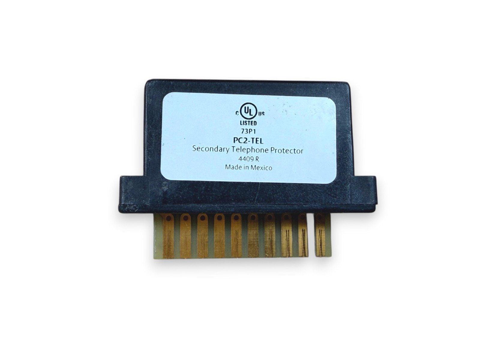 UL Listed PC2-TEL Secondary Telephone Protector for fire alarm systems, model 4409 R, made in Mexico