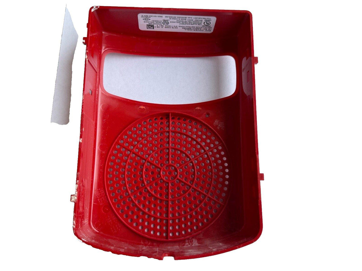 Autocall A49SVC-WRFIRE Fire Alarm TrueAlert ES SVC Cover Wall Red