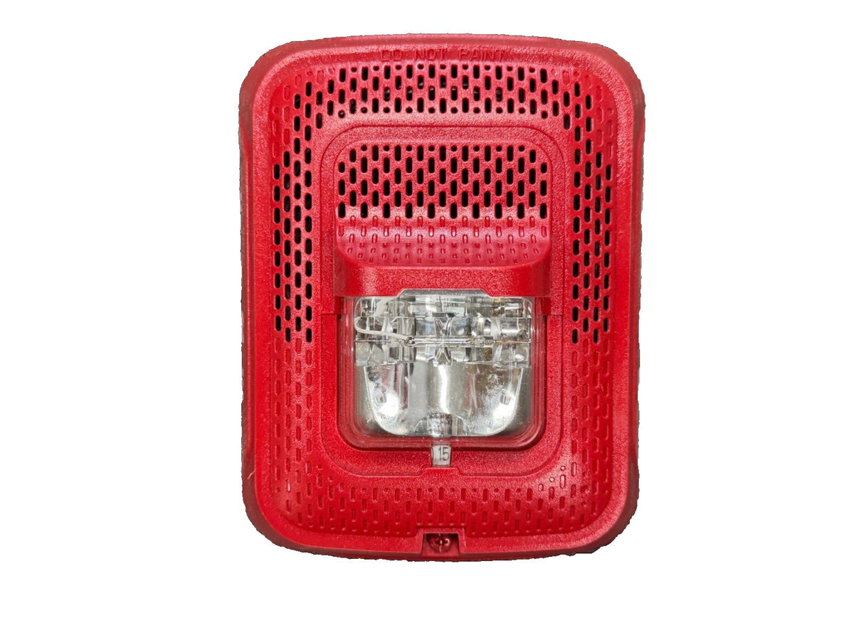 System Sensor SPSRL Fire Alarm Speaker Strobe Wall Red No Mounting Plate (NEW)