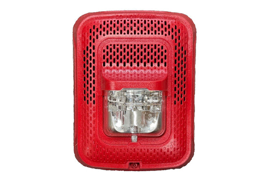 System Sensor SPSRL Fire Alarm Speaker Strobe Wall Red No Mounting Plate (NEW)