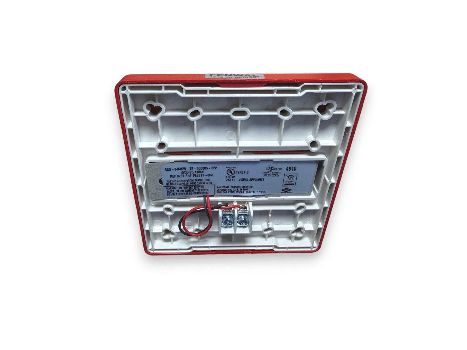 Eaton Wheelock RSS-24MCW Agent Strobe Kidde-Fenwal Wheelock