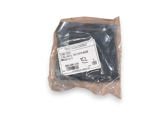 CMI-300 CXL/MXL Interface Module for fire alarm systems, sealed in plastic packaging