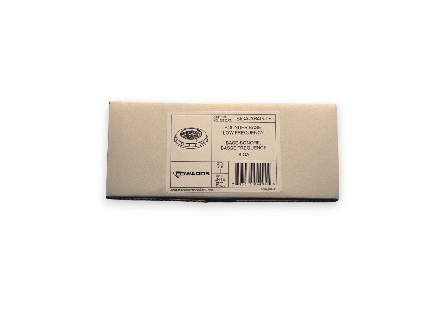 EST Edwards SIGA-AB4G-LF Fire Alarm Low-frequency Sounder Base (NEW IN BOX)