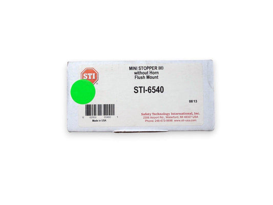 STI-6540 Mini Stopper II fire alarm device without horn, flush mount, made in USA