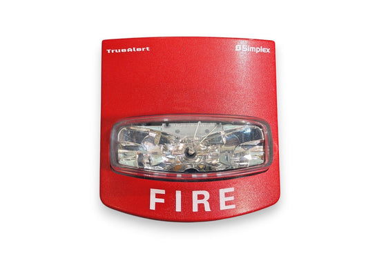 Simplex 4903-9425 Fire Alarm Horn Strobe A/V Wall Red Wrong Cover