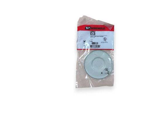 Wiremold V5736 ivory blank cover for V500/V700 raceway, surface metal fitting in packaging