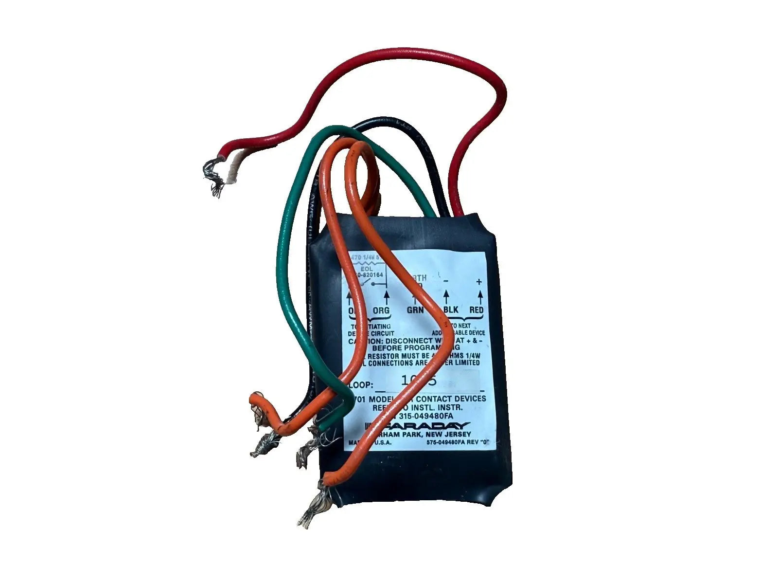 Faraday 8701 Fire Alarm Addressable Mini Module Faraday