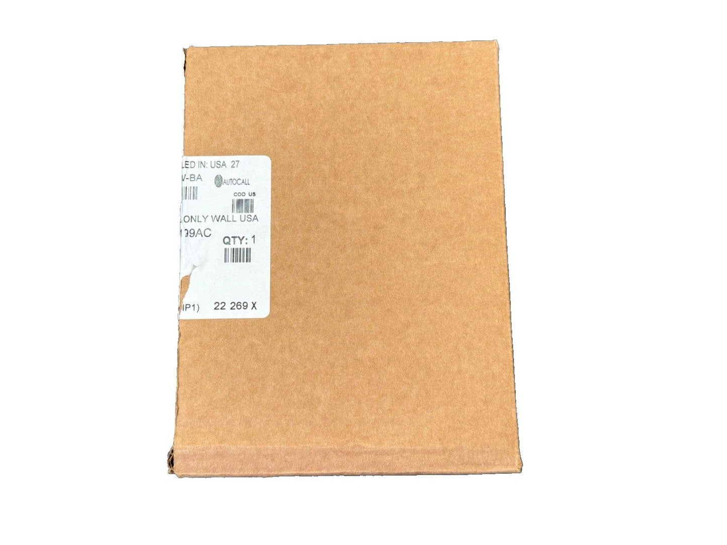 Autocall A49SO-APPLW-BA Fire Alarm Speaker Appliance Wall (NEW IN BOX)