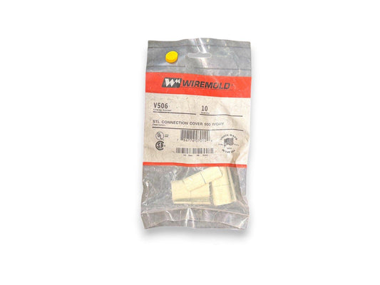 Wiremold V506 STL Connection Cover 500 Ivory, 10-pack fire alarm accessory for electrical enclosures