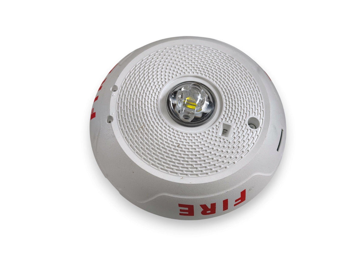 System Sensor SCWLED Fire Alarm Strobe Ceiling White