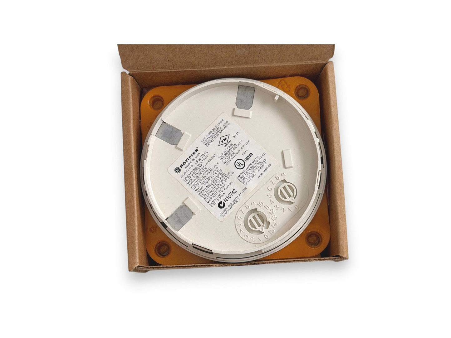 NOTIFIER LPX-751L Fire Alarm Laser Detector (NEW IN BOX)