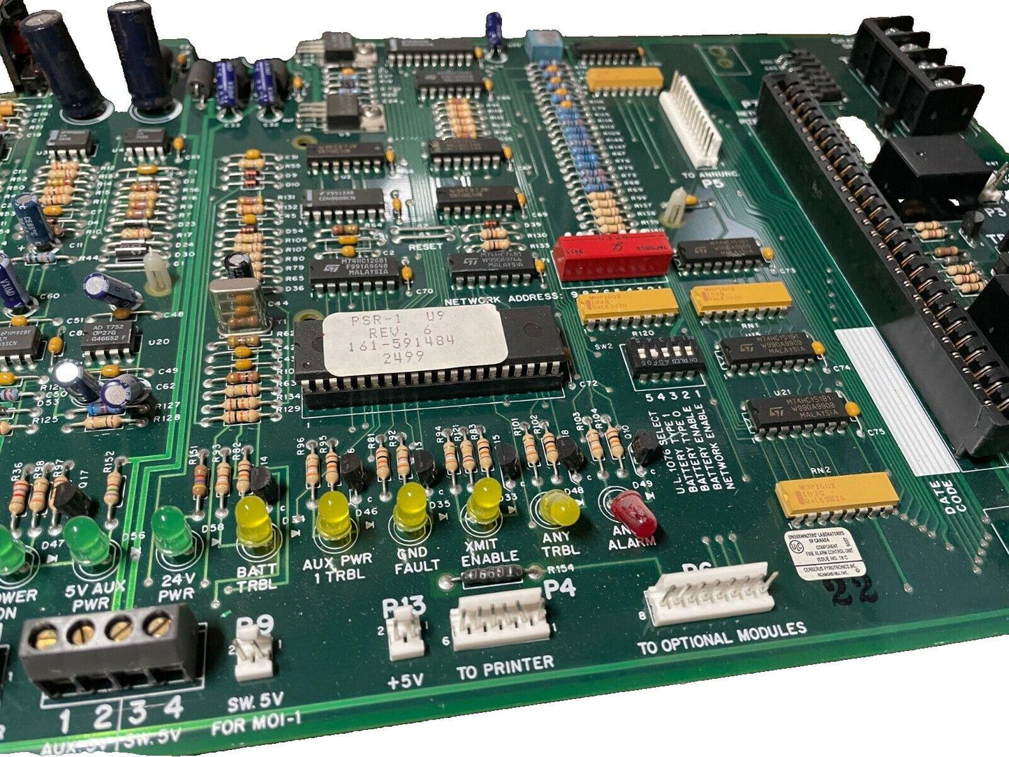 Siemens PSR-1 Fire Alarm Remote Power Supply Board