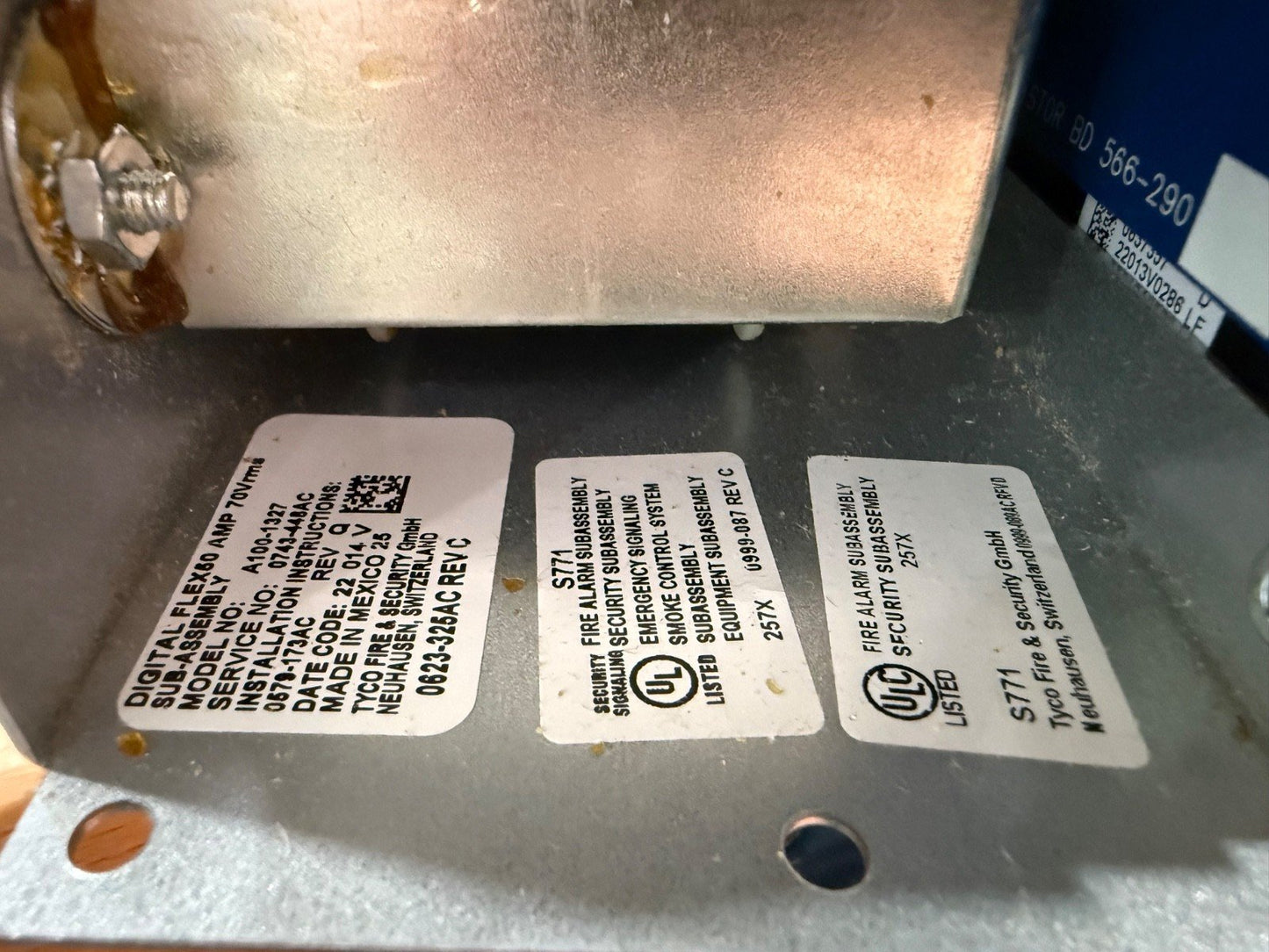 Autocall A100-1327 Flex-50 50 W Amplifier 70.7 VRMS Output