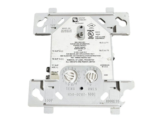 Silent Knight IDP-MONITOR Fire Alarm Monitor Module Silent Knight