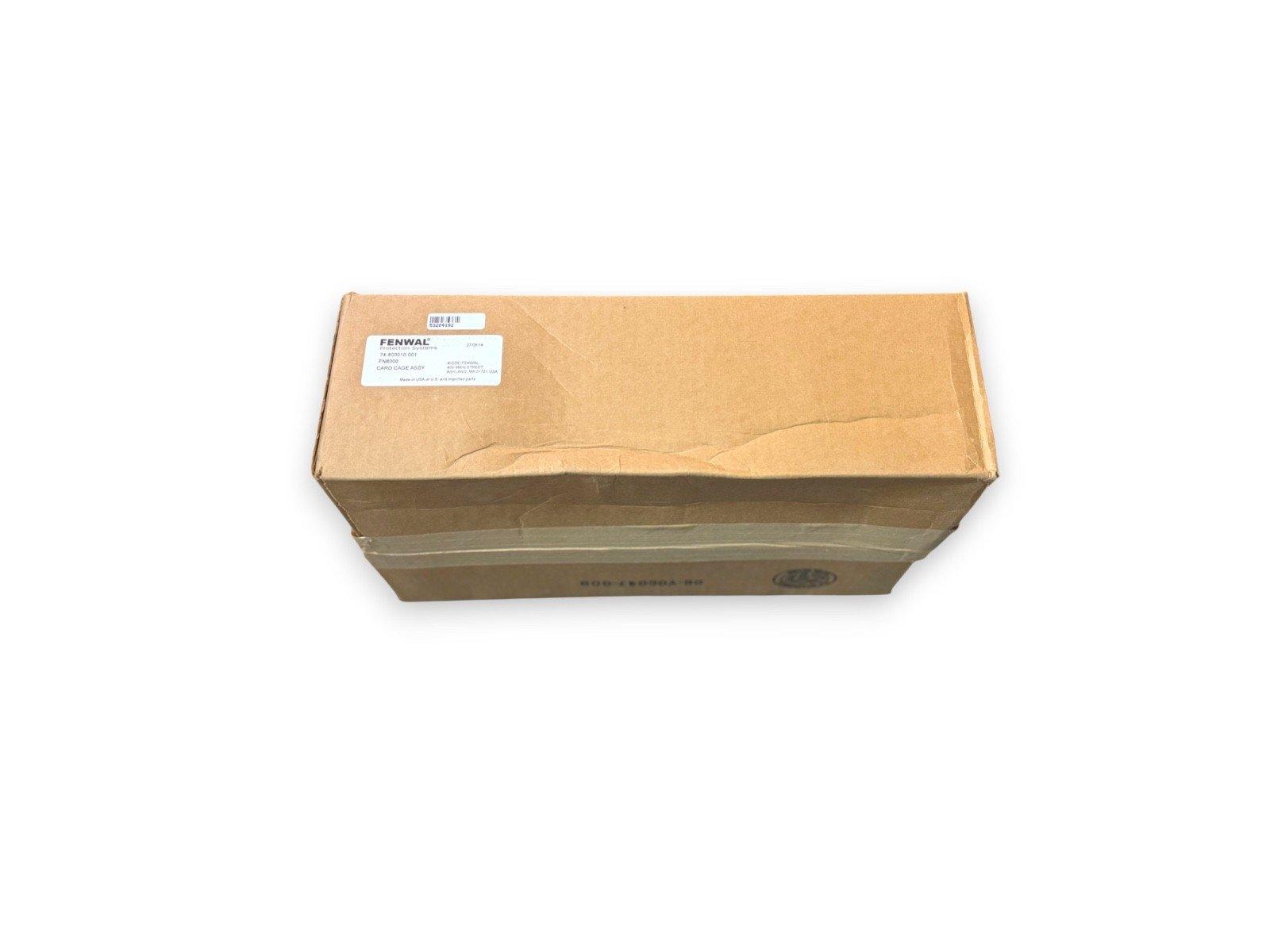 FENWAL fire alarm card cage assembly in original packaging, new surplus equipment
