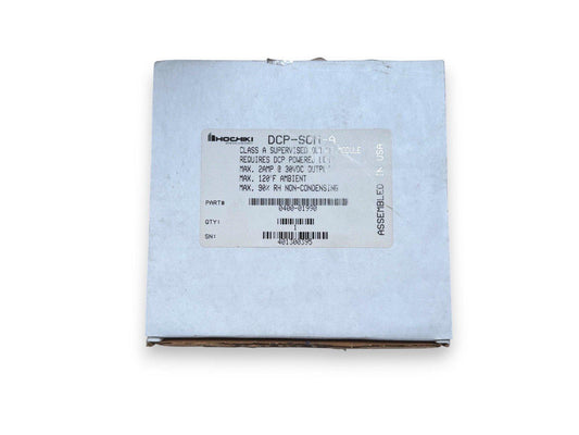 Hochiki DCP-SC11-A Class A supervised output module in original packaging, fire alarm equipment
