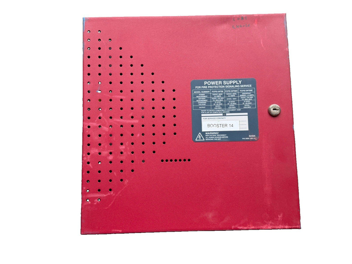 Fire-Lite FCPS-24FS8 8 Amp 24 Volt Remote Fire Alarm Power Supply