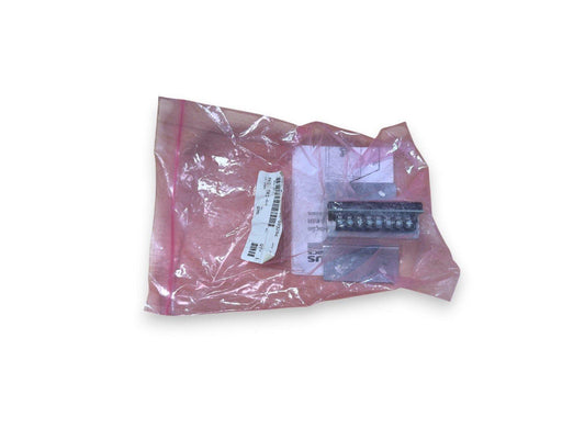 Fire alarm relay module in sealed plastic bag with label, for fire safety systems