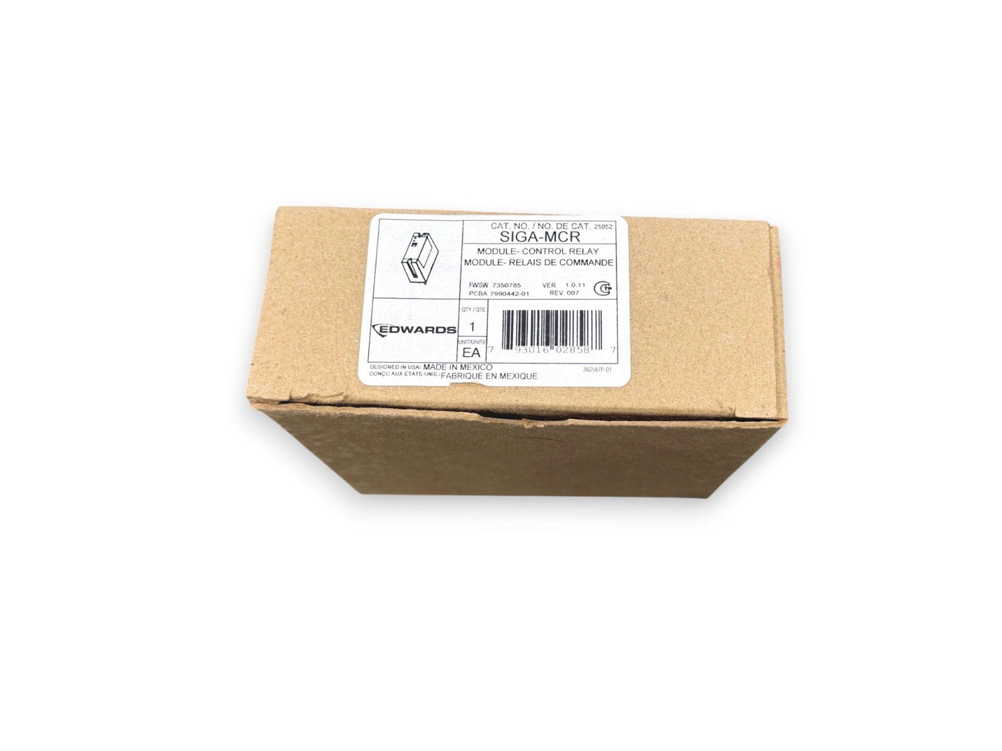 EST Edwards SIGA-MCR Fire Alarm Control Relay Module (NEW IN BOX)