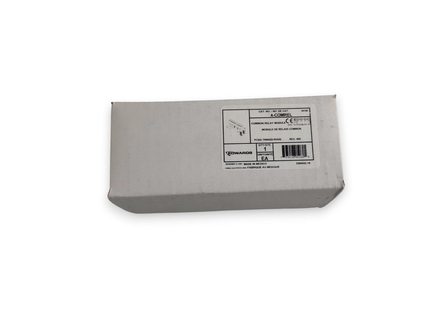 EST Edwards 4-COMREL Fire Alarm Common Relay Module (NEW IN BOX)