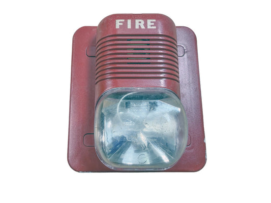 System Sensor P2475 Fire Alarm Horn Strobe Wall Red