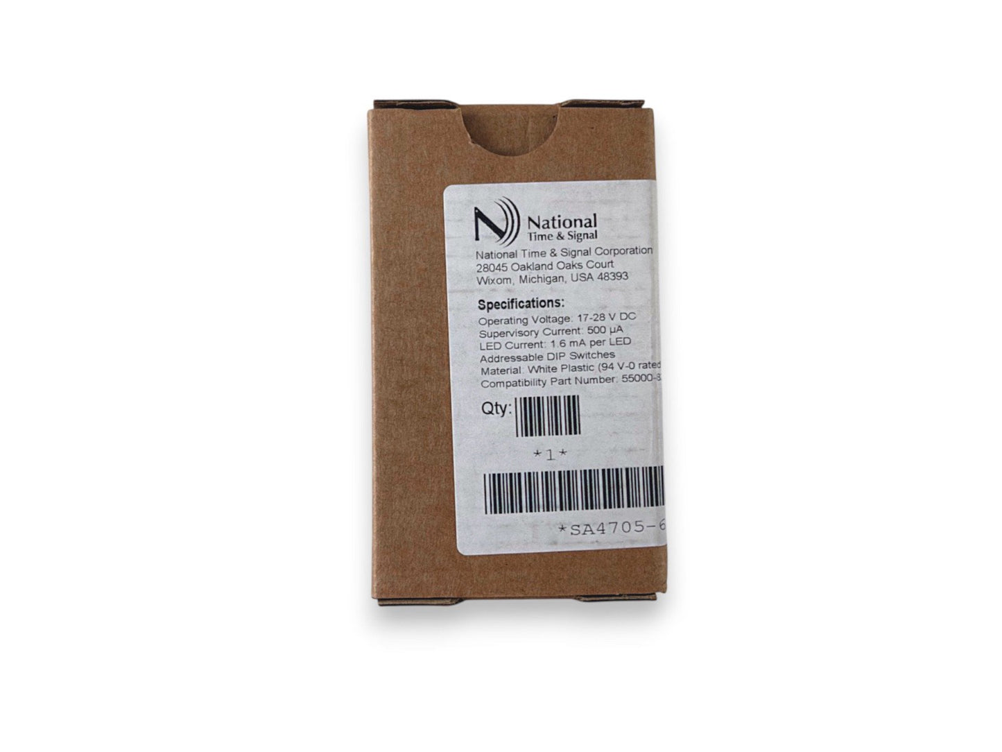 National Time & Signal DS900-MINI Mini Switch Monitor Module (NEW IN BOX)