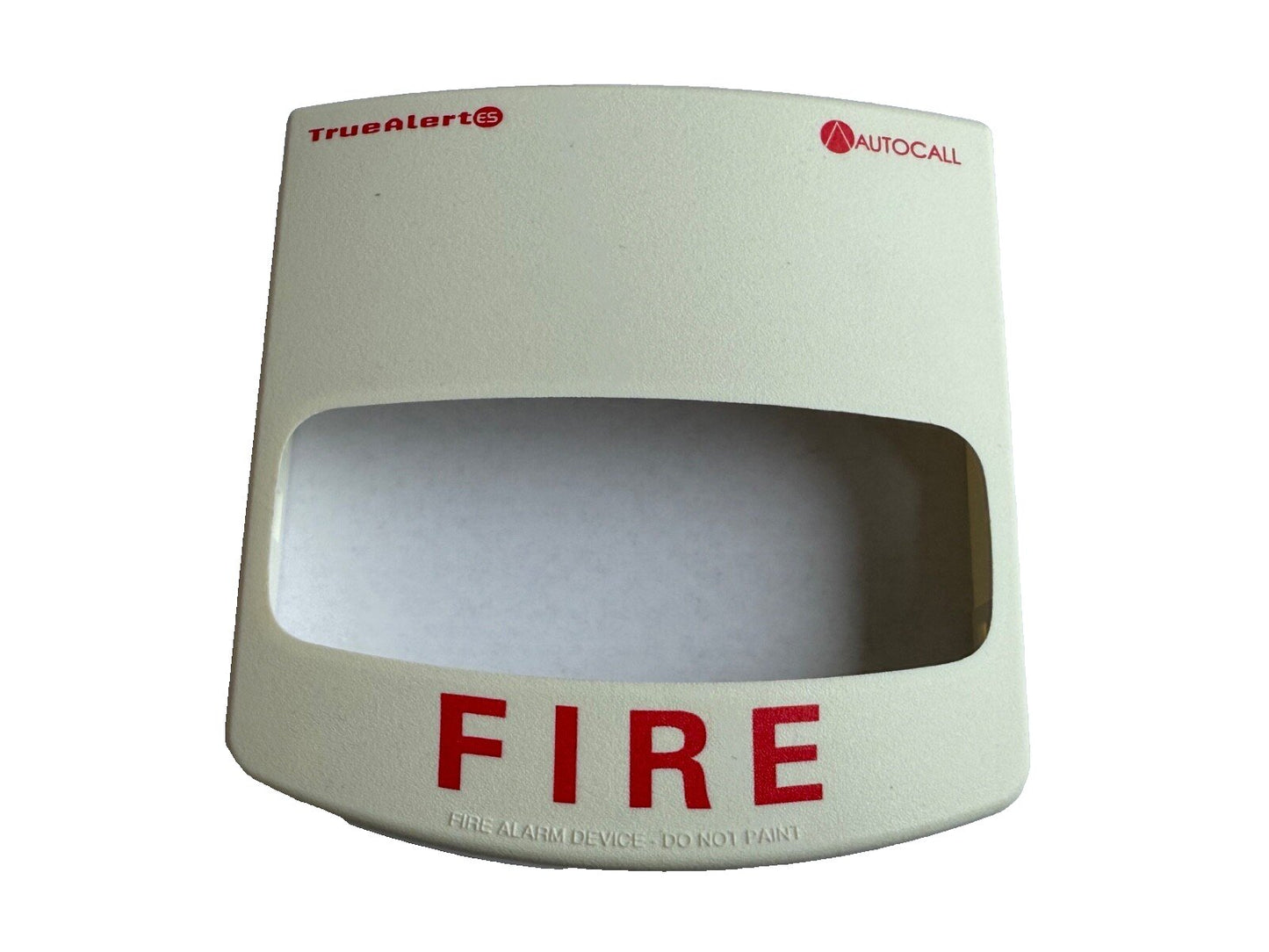 Autocall A49VOC-WWFIRE Fire Alarm TrueAlert ES VO Cover Wall White