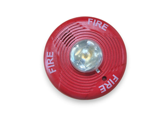 System Sensor PC2RK Fire Alarm Horn Strobe Ceiling Red