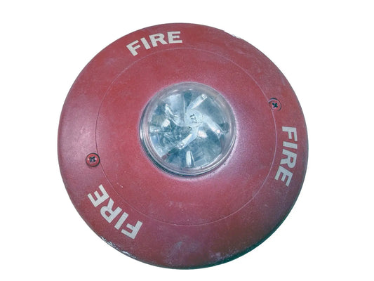 System Sensor SC24177 Fire Alarm Strobe Ceiling Red System Sensor