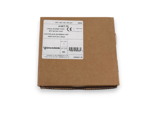 EST Edwards 4-NET-TP 2 Mbps Shared Tx/Rx SFP Netwk Cont (NEW IN BOX)
