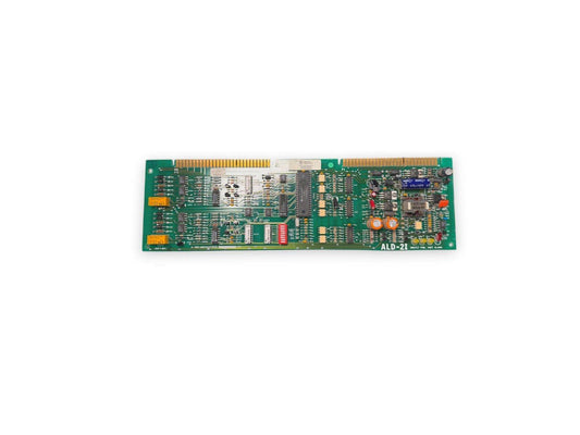 ALD-21 fire alarm control panel circuit board with connectors and components for fire safety systems