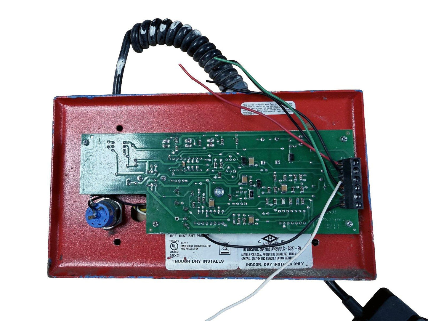 Wheelock SPRM SafePath4 SP40S 108996 Emergency Paging Microphone