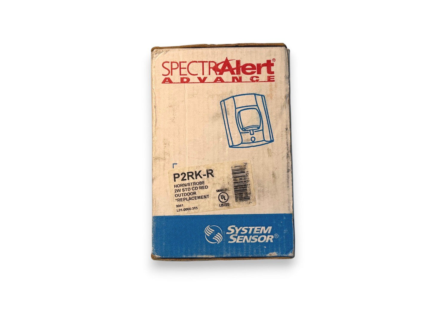 System Sensor P2RK-R Fire Alarm Horn Strobe Wall Red Outdoor (NEW IN BOX)