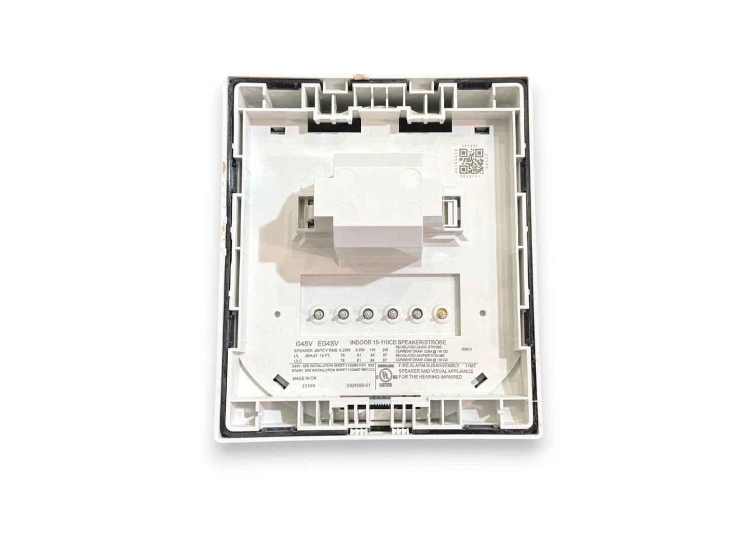 EST Edwards G4SVWF Fire Alarm Speaker Strobe Wall White Edwards