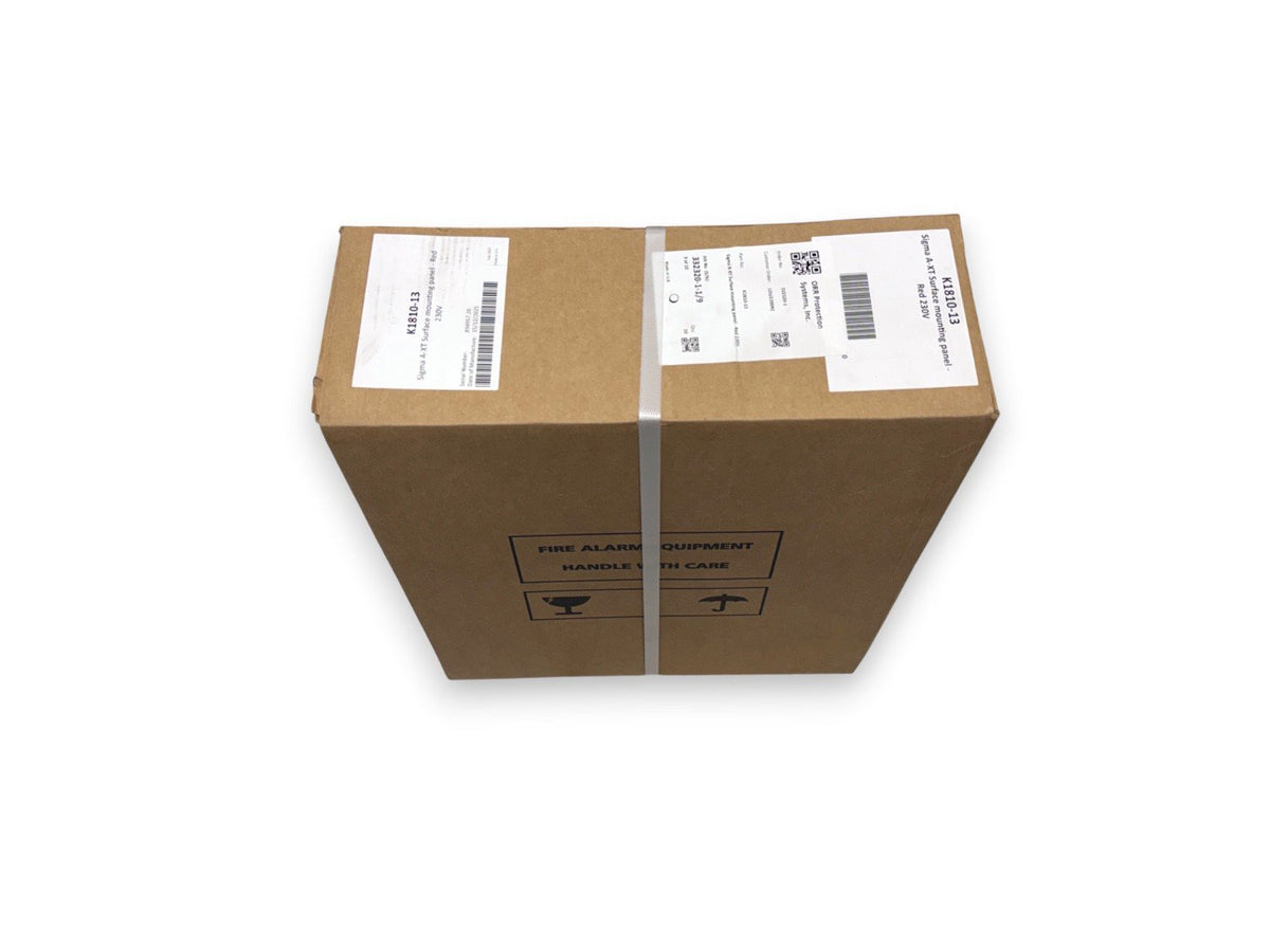 Kentec K1810-13 Sigma A-XT Extinguishant Releasing Panel Red 230V (NEW IN BOX)