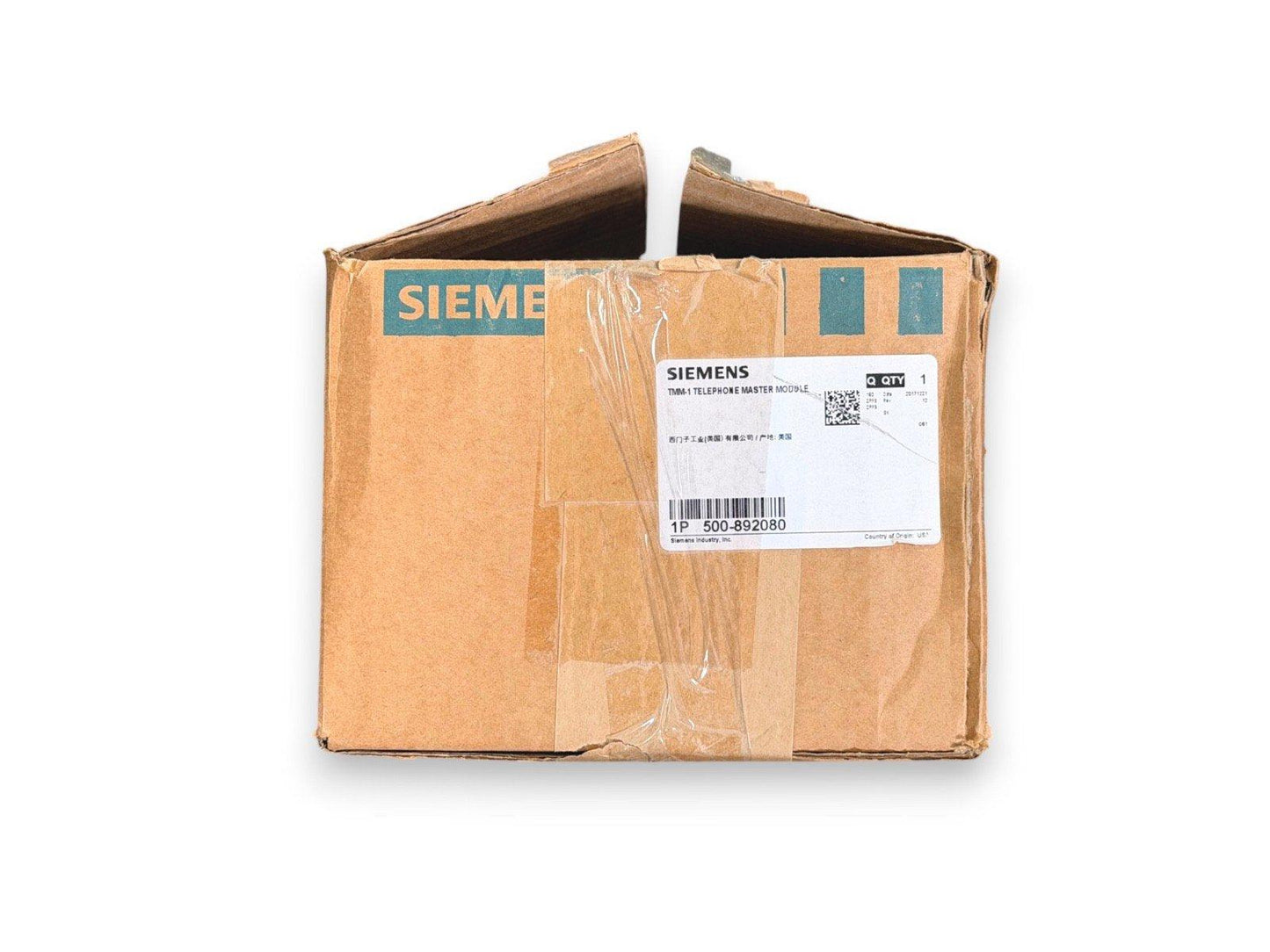 Siemens TMM-1 Telephone Master Module in original packaging, fire alarm equipment part