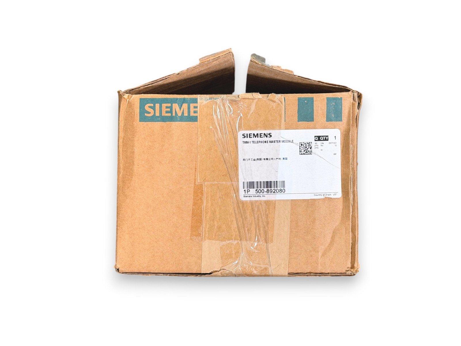 Siemens TMM-1 Telephone Master Module in original packaging, fire alarm equipment part