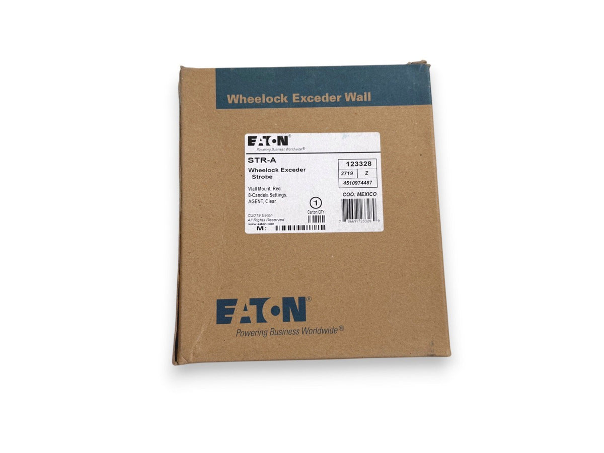 Eaton Wheelock STR-A 123328 Strobe Wall Agent Red (NEW IN BOX)