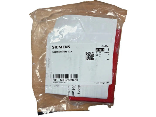 Siemens FJ304 500-692670 REM Phone Jack (NEW IN BOX) Siemens